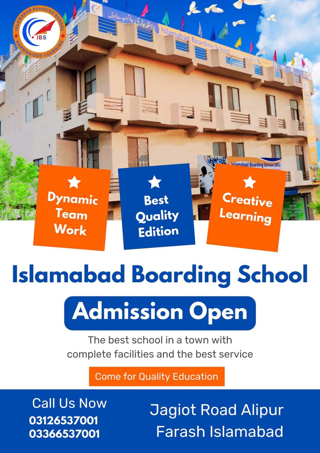 ISLAMABAD BOARDING SCHOOL