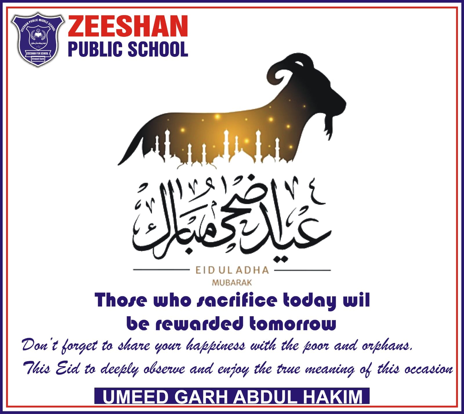 ZEESHAN PUBLIC SCHOOL
