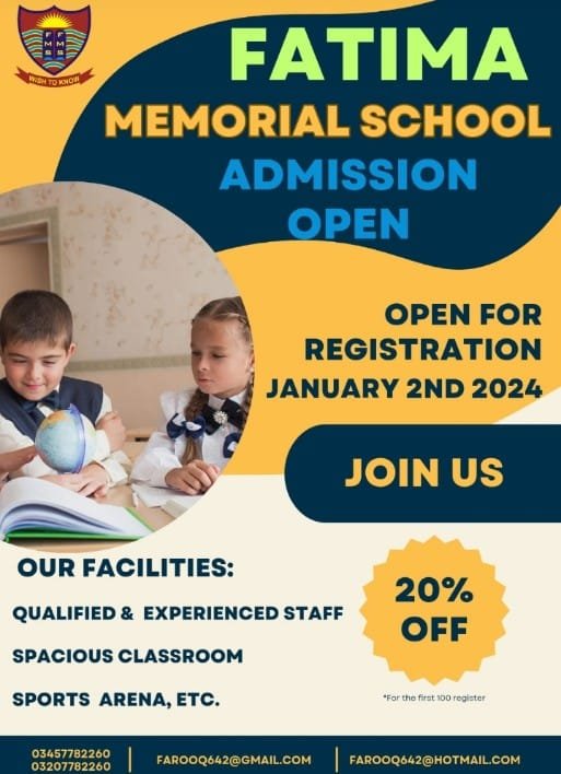 FATIMA MEMORIAL SCHOOL