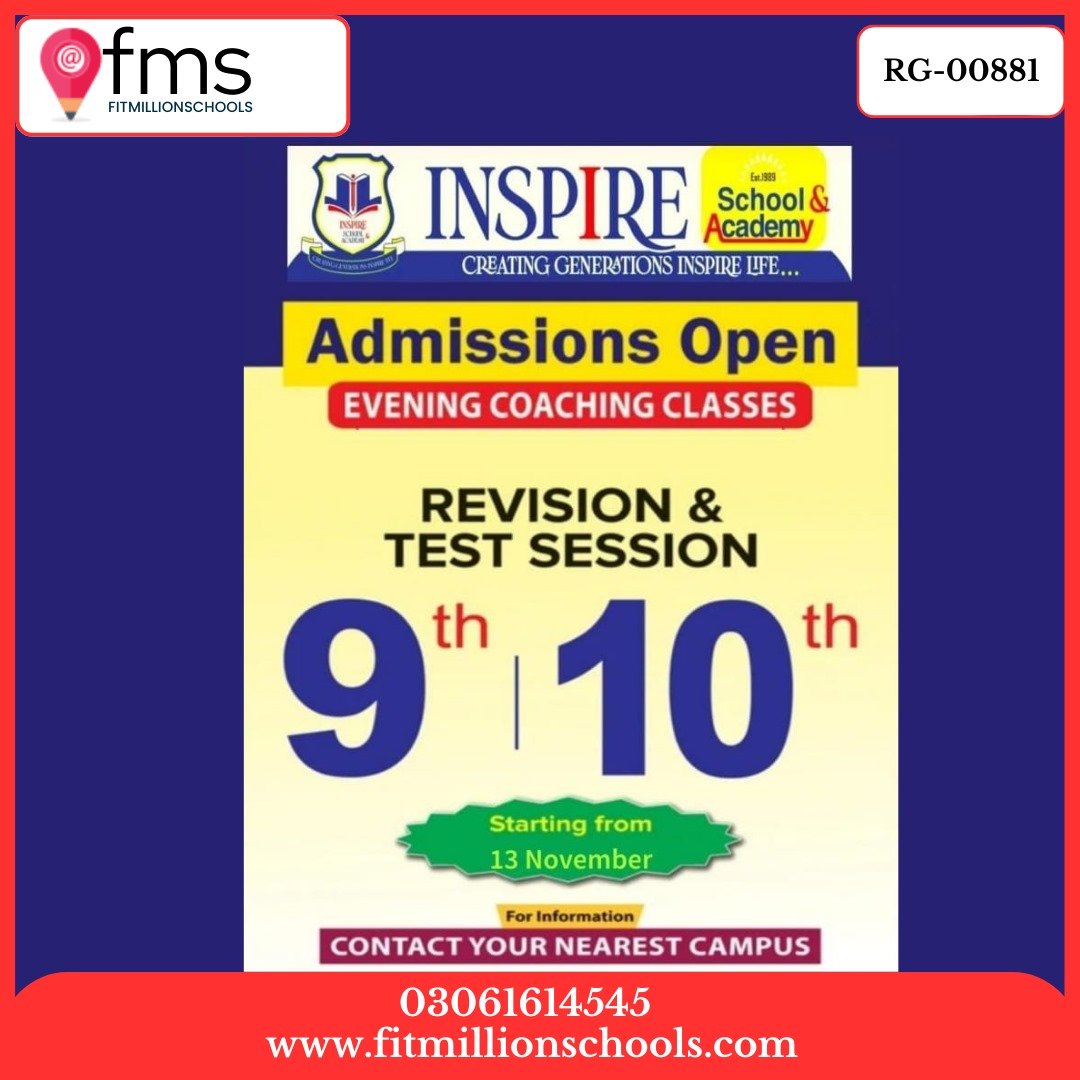 RG-00881 INSPIRE SCHOOL SYSTEM