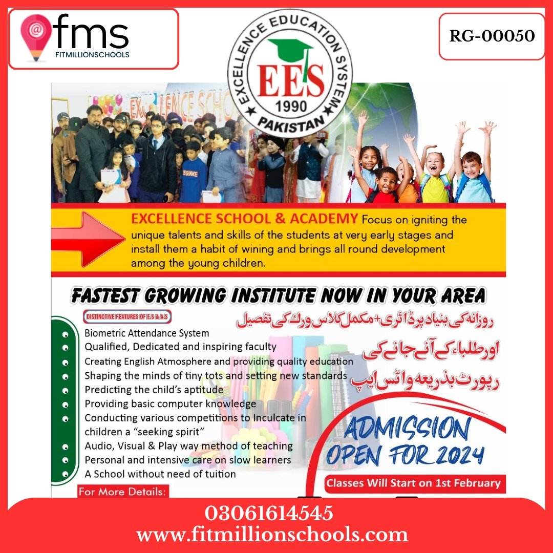 RG-00050 EXCELLENCE SCHOOL & ACADEMY