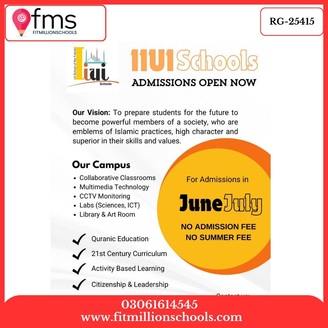 RG-25415 INTERNATION ISLAMIC UNIVERSITY